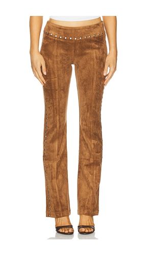 X REVOLVE Regency Suede Pants in . Size L. Also in M, S, XL - Amanda Uprichard - Modalova