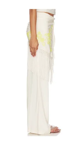 X REVOLVE Calandra Pants in Neutral. - size L (also in M, S, XS) - Amanda Uprichard - Modalova