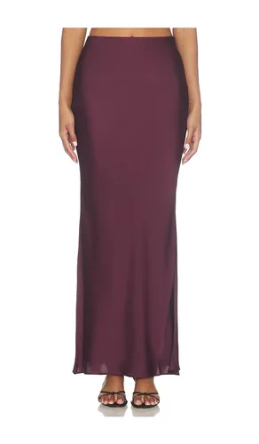 X REVOLVE Maci Maxi Skirt in Burgundy. - size M (also in S) - Amanda Uprichard - Modalova