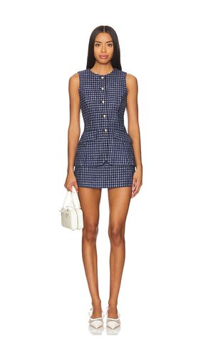 Kendall Romper in Navy. - size L (also in M, S, XS) - Amanda Uprichard - Modalova