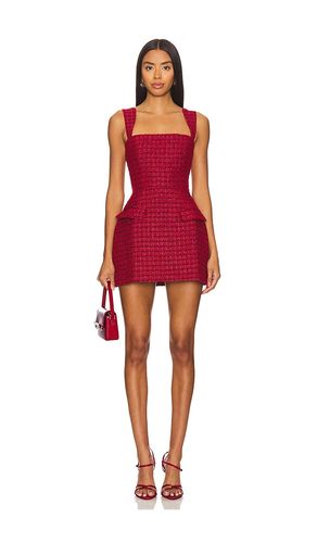 Bethany Skort Romper in Red. - size L (also in M, S, XL, XS) - Amanda Uprichard - Modalova