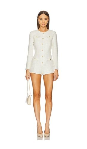 Fallon romper en color talla L en & - White. Talla L (también en M, S, XS) - Amanda Uprichard - Modalova