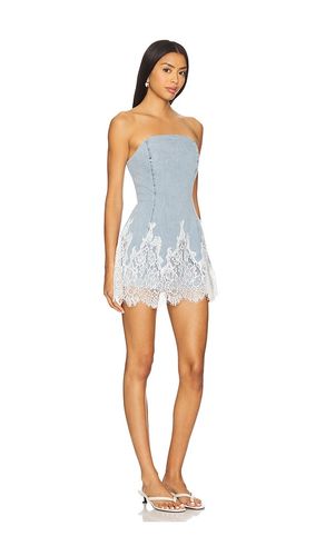 Romilly Skort Romper in Blue. - size L (also in M) - Amanda Uprichard - Modalova