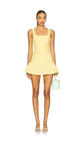 X REVOLVE Danner Skort Romper in Yellow. - size L (also in XL) - Amanda Uprichard - Modalova