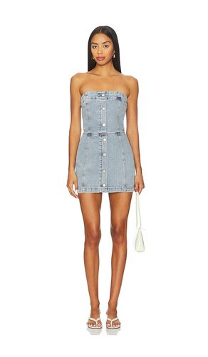 Scorpio Skort Romper in Blue. - size L (also in M, S, XL) - Amanda Uprichard - Modalova