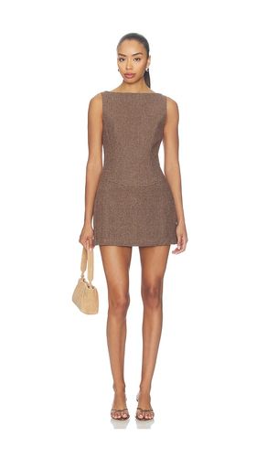 Ines Romper in Brown. - size L (also in S, XS) - Amanda Uprichard - Modalova