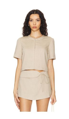 X REVOLVE Bodie Top in Beige. - size M (also in L, S, XL, XS) - Amanda Uprichard - Modalova