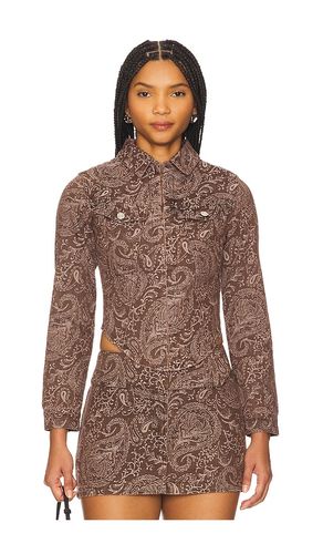 Bristol Top in Brown. - size M (also in L, S, XS) - Amanda Uprichard - Modalova