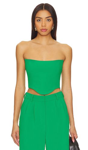 Sabine Crop Top in in Green. - size M (also in L, S, XL, XS) - Amanda Uprichard - Modalova