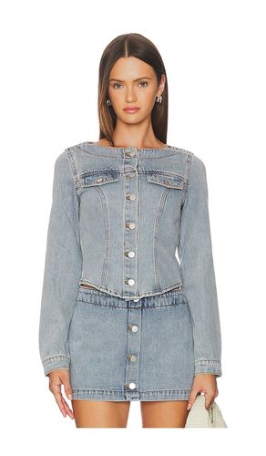 Scorpio Longsleeve Top in Blue. - size L (also in M, S, XS) - Amanda Uprichard - Modalova