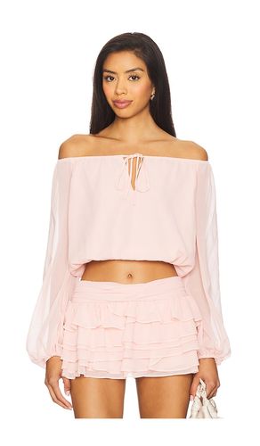 Dallas Top in Pink. - size L (also in M, S, XL) - Amanda Uprichard - Modalova