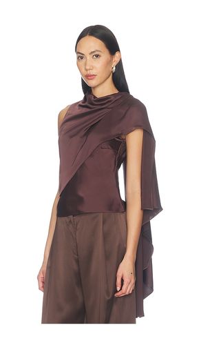 Artemis Top in Brown. - size L (also in M, S, XL, XS) - Amanda Uprichard - Modalova