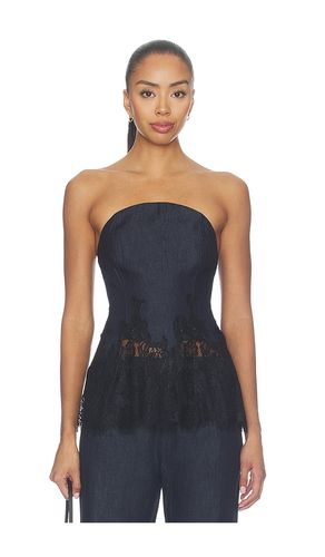 Romilly Strapless Top in Navy. - size M (also in S, XS) - Amanda Uprichard - Modalova