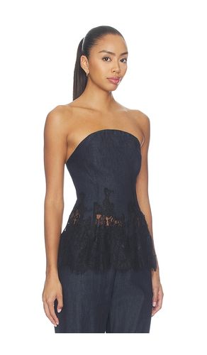 Romilly Strapless Top in Navy. - size M (also in S, XS) - Amanda Uprichard - Modalova