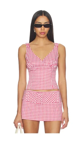 Alistair Top in Red. - size M (also in L, XL) - Amanda Uprichard - Modalova