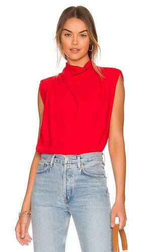 X revolve sleeveless fabienne top en color rojo talla L en - Red. Talla L (también en S, XL, XS) - Amanda Uprichard - Modalova