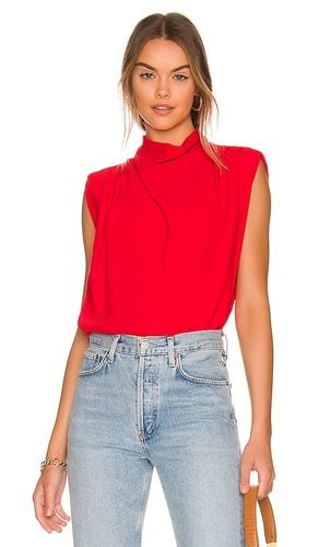 X revolve sleeveless fabienne top en color rojo talla L en - Red. Talla L (también en XL, XS) - Amanda Uprichard - Modalova