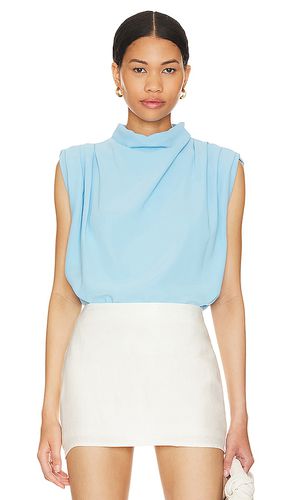 Sleeveless fabienne top en en color bebe azul talla M en - Baby Blue. Talla M (también en S, XS) - Amanda Uprichard - Modalova