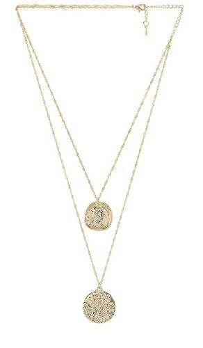 X revolve athens necklace in color metallic size all in - Metallic . Size all - Amber Sceats - Modalova