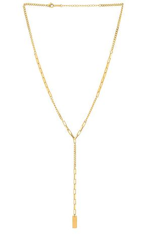 Collar lariat pave the way en color oro metálico talla all en - Metallic Gold. Talla all - Amber Sceats - Modalova