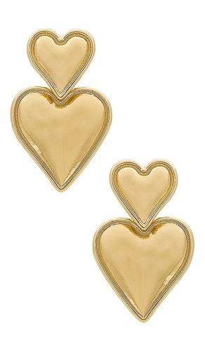 X revolve cupid earrings in color metallic size all in - Metallic . Size all - Amber Sceats - Modalova