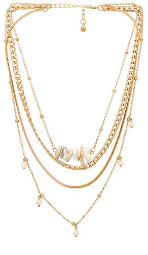 X REVOLVE Pearl Layered Necklace in - Amber Sceats - Modalova