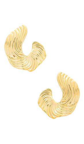 Curve earrings in color metallic size all in - Metallic . Size all - Amber Sceats - Modalova