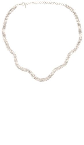 Ariel necklace in color metallic silver size all in - Metallic Silver. Size all - Amber Sceats - Modalova