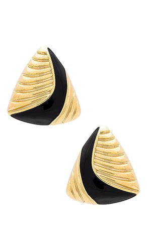 Triangle earrings in color metallic size all in & - Metallic . Size all - Amber Sceats - Modalova