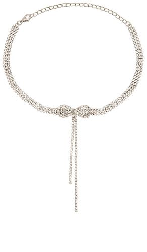 Lena necklace in color metallic silver size all in - Metallic Silver. Size all - Amber Sceats - Modalova
