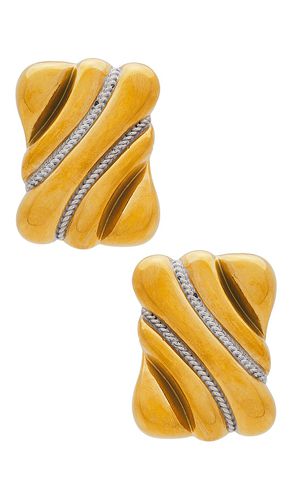 Octavia earrings in color metallic size all in - Metallic . Size all - Amber Sceats - Modalova