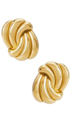 Pendientes en color oro metálico talla all en - Metallic Gold. Talla all - Amber Sceats - Modalova