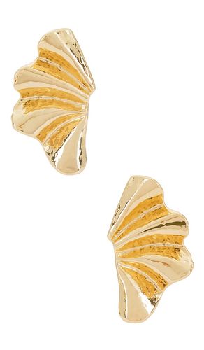 Pendientes luca en color oro metálico talla all en - Metallic Gold. Talla all - Amber Sceats - Modalova