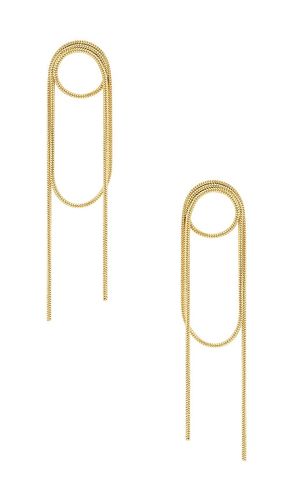 Fletcher Earrings in Metallic - Amber Sceats - Modalova