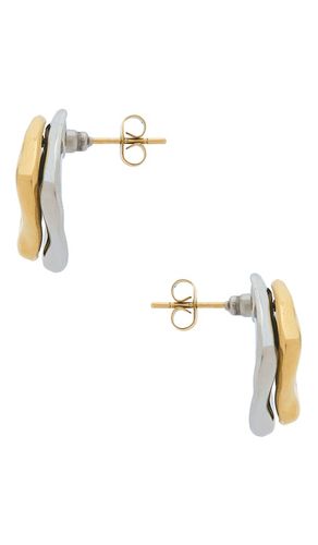 Zylan stud earrings in color metallic ,metallic size all - Amber Sceats - Modalova