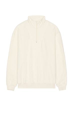 Bobypark Half Zip Sweatshirt in Cream. - size M/L (also in S) - American Vintage - Modalova