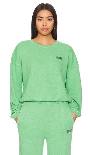 Doven crewneck sweatshirt in color green size L in - Green. Size L (also in M, S) - American Vintage - Modalova