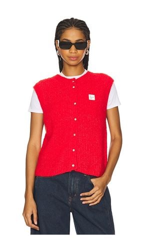 East Sweater Vest in Red. - size L (also in M, S) - American Vintage - Modalova