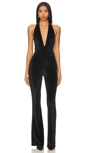 Iman Midnight Velvet Jumpsuit in . - size L (also in M, XL) - AMOR MIA - Modalova