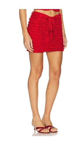 Ruffled Mini Skirt in . - size L (also in M, S) - AMOR MIA - Modalova