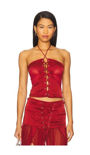 Gathered Heart Top in . Size M. Also in S, XS - AMOR MIA - Modalova
