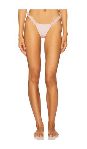 Ruffled Bikini Bottom in Pink. - size L (also in S) - AMOR MIA - Modalova