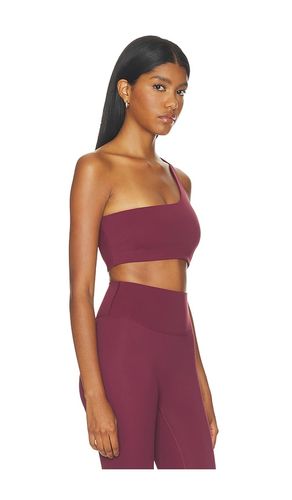 Ultimate Double Strap One Shoulder Bra in Burgundy. - size M (also in S, XL, XS) - Adanola - Modalova