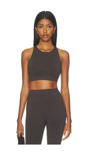 Seamless Racer Tank Bra in Brown. - size M (also in S, XS) - Adanola - Modalova