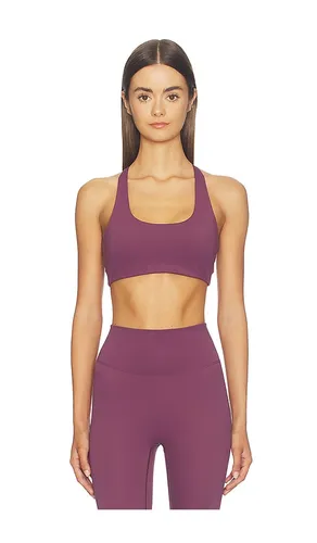 Narrow Racer Back Bra in Purple. - size L (also in M, S, XL, XS) - Adanola - Modalova