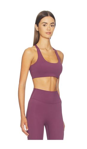 Narrow Racer Back Bra in Purple. - size L (also in M, S, XL, XS) - Adanola - Modalova