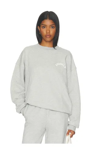 Sport Applique Oversized Sweatshirt in Grey. - size XS (also in S, M, L) - Adanola - Modalova
