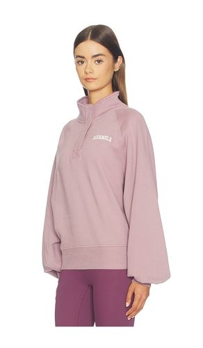Balloon Sleeve Henley Sweatshirt in . Größe L. Also in M, S, XL, XS - Adanola - Modalova