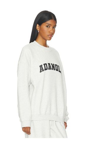 Varsity Oversized Sweatshirt in Grey. - size L (also in M, S, XL) - Adanola - Modalova