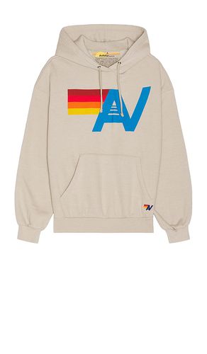 Logo Pullover Hoodie in Beige. - size L (also in M, XL/1X) - Aviator Nation - Modalova